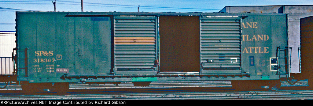 SP&S 318367 Boxcar